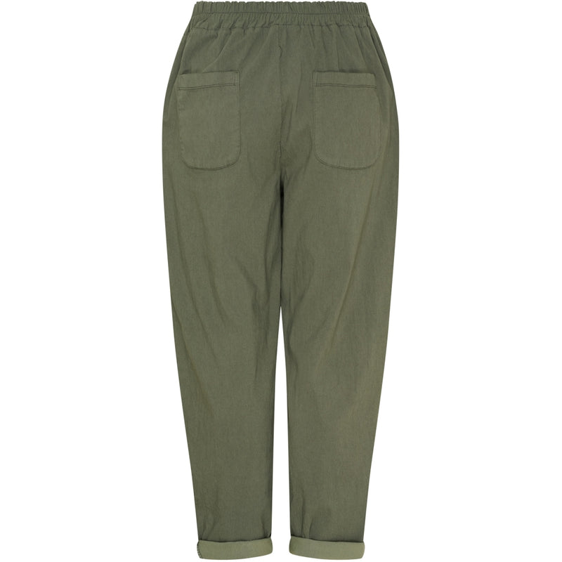 MARTA DU CHATEAU Marta du Chateau dame bukser MdcRaffaella 8594 Pant Dark Khaki