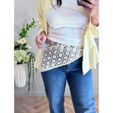 MARTA DU CHATEAU Marta du Chateau dame hofte tørklæde MdcZaya BA-3508 Scarf Beige