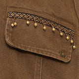 MARTA DU CHATEAU Marta du Chateau dame jakke MdcAviana SW3187 Jacket Camello
