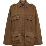 MARTA DU CHATEAU Marta du Chateau dame jakke MdcAviana SW3187 Jacket Camello