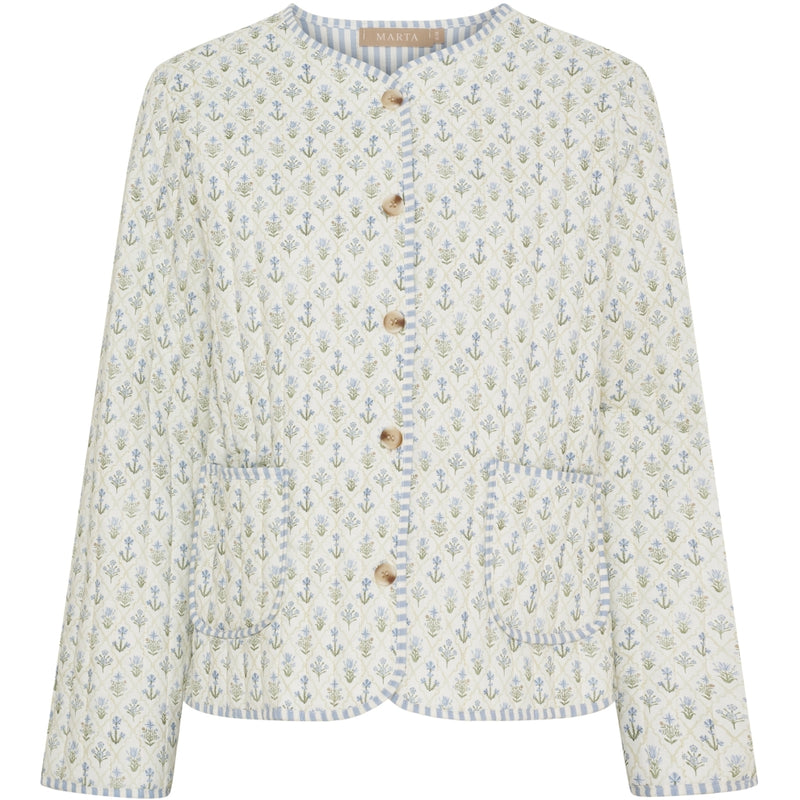 MARTA DU CHATEAU Marta du Chateau dame jakke MdcAvril 86567 Jacket Light blue