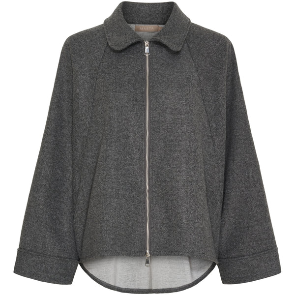 MARTA DU CHATEAU Marta du Chateau dame jakke MdcJulia 55123 Jacket Grigio10
