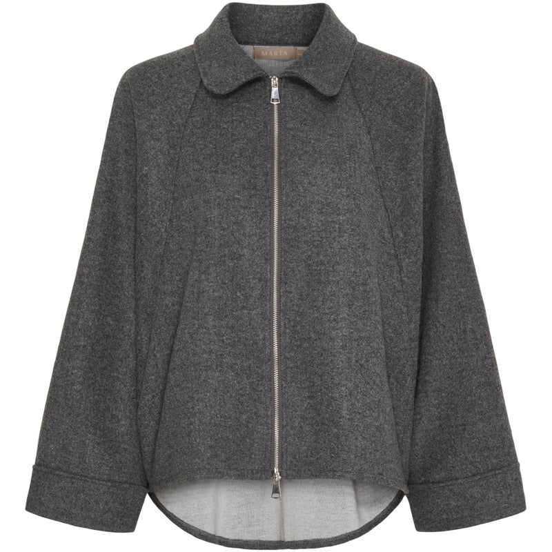 MARTA DU CHATEAU Marta du Chateau dame jakke MdcJulia 55123 Jacket Grigio10