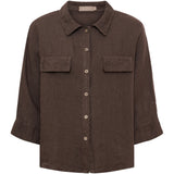 MARTA DU CHATEAU Marta du Chateau dame jakke MdcMalisa 268435 Jacket Mocha93913