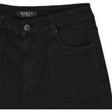 MARTA DU CHATEAU Marta du Chateau dame jeans MdcPhilomene MDC231-806 Jeans Black Denim