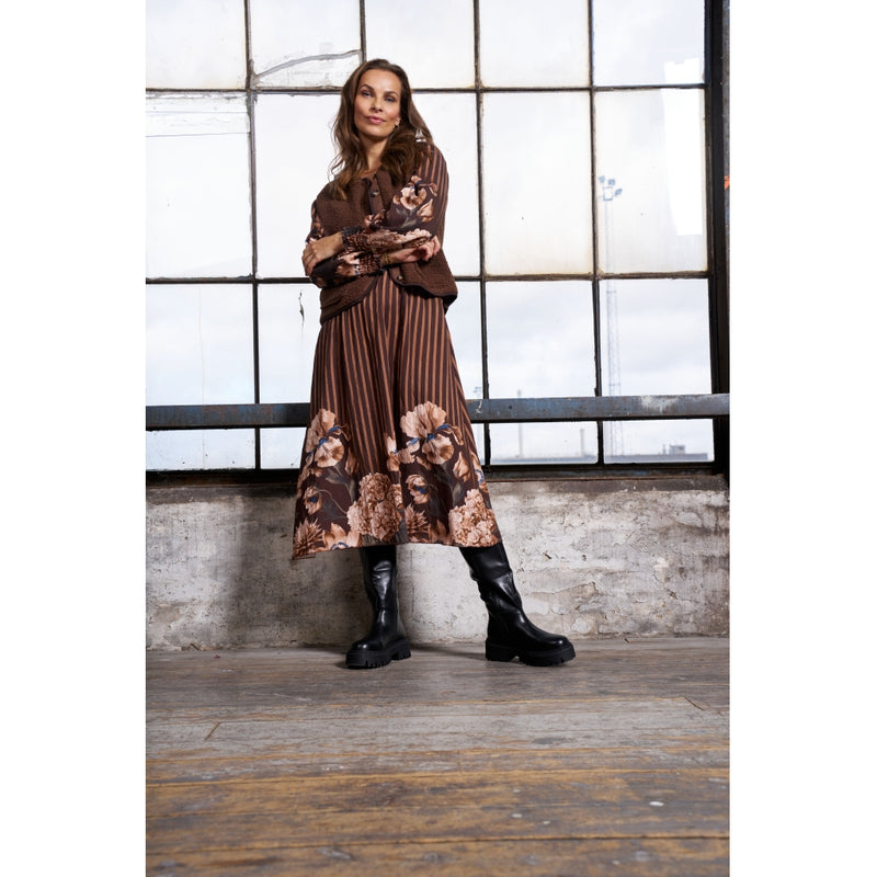 MARTA DU CHATEAU Marta du Chateau dame kjole MdcBailey 25216/B Dress Marrone6022