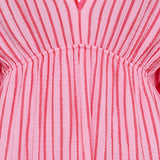 MARTA DU CHATEAU Marta du Chateau dame kjole MdcClario 84642 Dress Red/Baby Pink