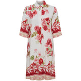 MARTA DU CHATEAU Marta du Chateau dame kjole MdcFlorielle 269202 Dress Red Flower