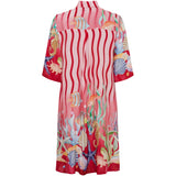 MARTA DU CHATEAU Marta du Chateau dame kjole MdcFlorielle 269202 Dress Red Sea