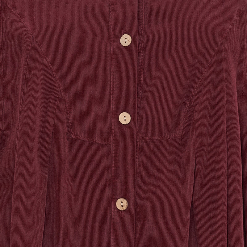 MARTA DU CHATEAU Marta du Chateau dame kjole MdcGunvor 7411 Dress Bordeaux