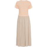 MARTA DU CHATEAU Marta du Chateau dame kjole MdcIngfrid 7334 Dress Beige/Orange