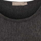 MARTA DU CHATEAU Marta du Chateau dame kjole MdcJasmin 71653 Dress Dark Grey