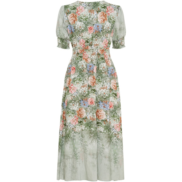 MARTA DU CHATEAU Marta du Chateau dame kjole MdcLydia 25216 Dress MilitaryGH0460DB
