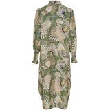 MARTA DU CHATEAU Marta du Chateau dame kjole MdcMoss 7617- Dress Military7663tpg