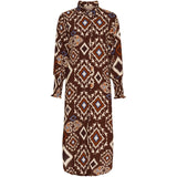 MARTA DU CHATEAU Marta du Chateau dame kjole MdcNatty 7617 Dress Marrone1489