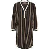 MARTA DU CHATEAU Marta du Chateau dame kjole MdcSaylor 25231 Dress Black/Camello2