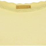 MARTA DU CHATEAU Marta du Chateau dame langærmet T-Shirt MdcBelinda 24160 LS Tee Yellow
