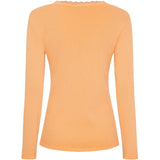 MARTA DU CHATEAU Marta du Chateau dame langærmet T-Shirt MdcCalista 2500 Restudsalg Arancio