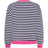 MARTA DU CHATEAU Marta du Chateau dame langærmet T-shirt MdcVilda 58903 LS Tee Navy/Fuxia