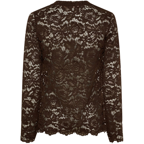 MARTA DU CHATEAU Marta du Chateau dame langærmet blonde t-shirt MdcMilley 7707 LS Tee Moro
