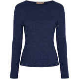 MARTA DU CHATEAU Marta du Chateau dame langærmet t-shirt 38915M LS Tee Navy