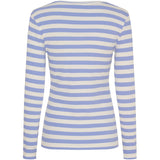 MARTA DU CHATEAU Marta du Chateau dame langærmet t-shirt MdcBegonia 7702 LS Tee Celeste