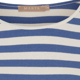 MARTA DU CHATEAU Marta du Chateau dame langærmet t-shirt MdcBegonia 7702 LS Tee Fiordo