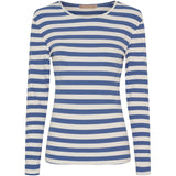 MARTA DU CHATEAU Marta du Chateau dame langærmet t-shirt MdcBegonia 7702 LS Tee Fiordo