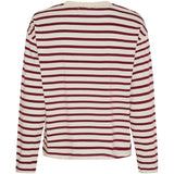 MARTA DU CHATEAU Marta du Chateau dame langærmet t-shirt MdcKara 58709 LS Tee Bordeaux