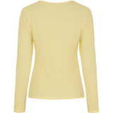 MARTA DU CHATEAU Marta du Chateau dame langærmet t-shirt MdcVionne 38915M Robyn LS Tee Yellow536