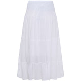 MARTA DU CHATEAU Marta du Chateau dame nederdel MdcAnora 5201G Skirt White