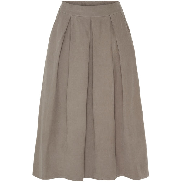 MARTA DU CHATEAU Marta du Chateau dame nederdel MdcCiela 257080V Skirt Fango Solid