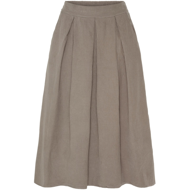 MARTA DU CHATEAU Marta du Chateau dame nederdel MdcCiela 257080V Skirt Fango Solid