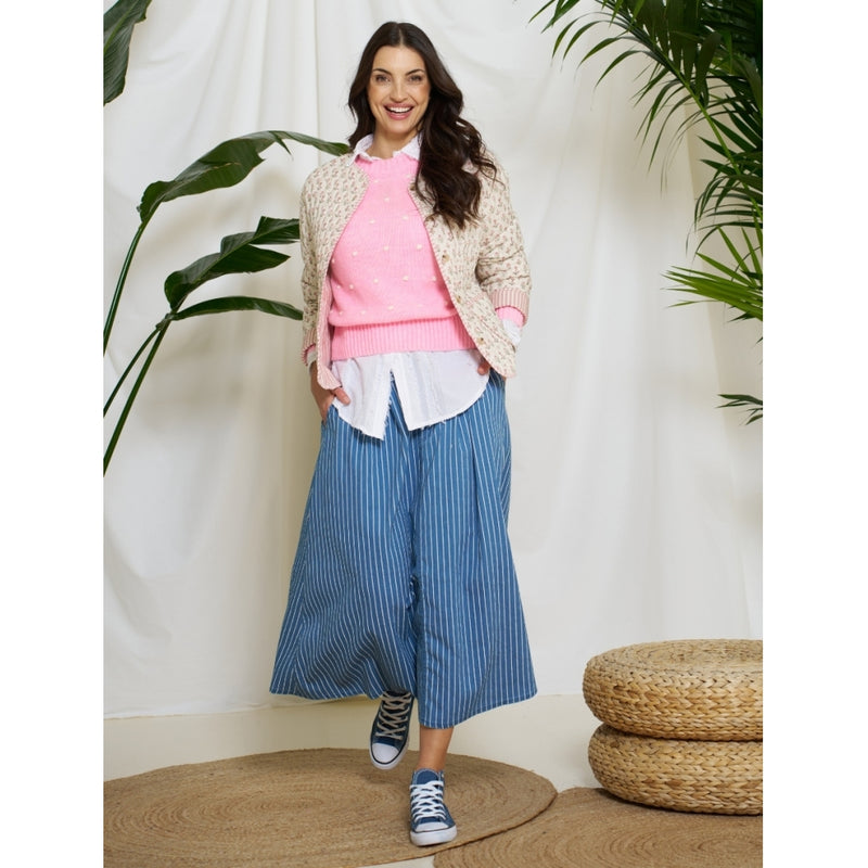 MARTA DU CHATEAU Marta du Chateau dame nederdel MdcEmeline 257005 Skirt Medium Blue