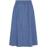 MARTA DU CHATEAU Marta du Chateau dame nederdel MdcEmeline 257005 Skirt Medium Blue