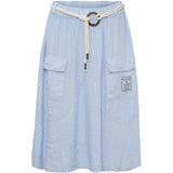 MARTA DU CHATEAU Marta du Chateau dame nederdel MdcEvania 70097 Skirt Sky Blue