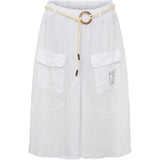 MARTA DU CHATEAU Marta du Chateau dame nederdel MdcEvania 70097 Skirt White