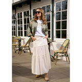 MARTA DU CHATEAU Marta du Chateau dame nederdel MdcGianna DC57117 Skirt Burro