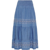 MARTA DU CHATEAU Marta du Chateau dame nederdel MdcHelvig 25304 Skirt Jeans