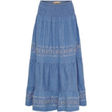 MARTA DU CHATEAU Marta du Chateau dame nederdel MdcHelvig 25304 Skirt Jeans