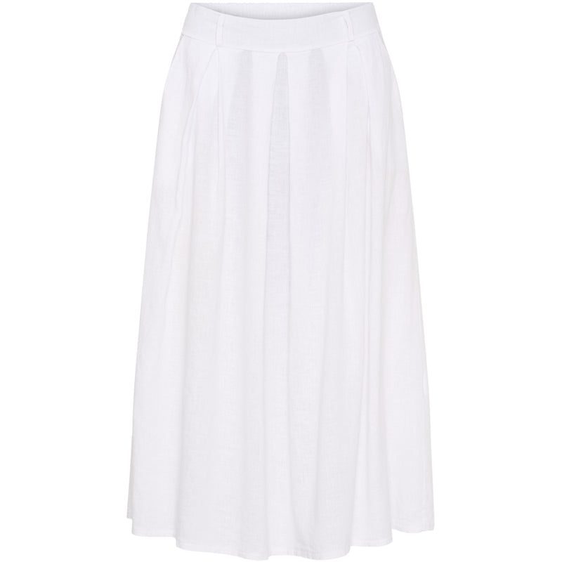MARTA DU CHATEAU Marta du Chateau dame nederdel MdcLeona 257029 Skirt Optical White
