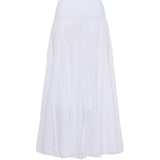 MARTA DU CHATEAU Marta du Chateau dame nederdel MdcMagna 23087 Skirt White