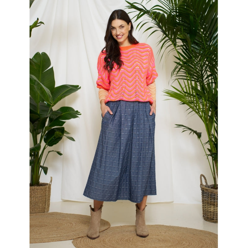 MARTA DU CHATEAU Marta du Chateau dame nederdel MdcMalika 6791 Skirt Jeans