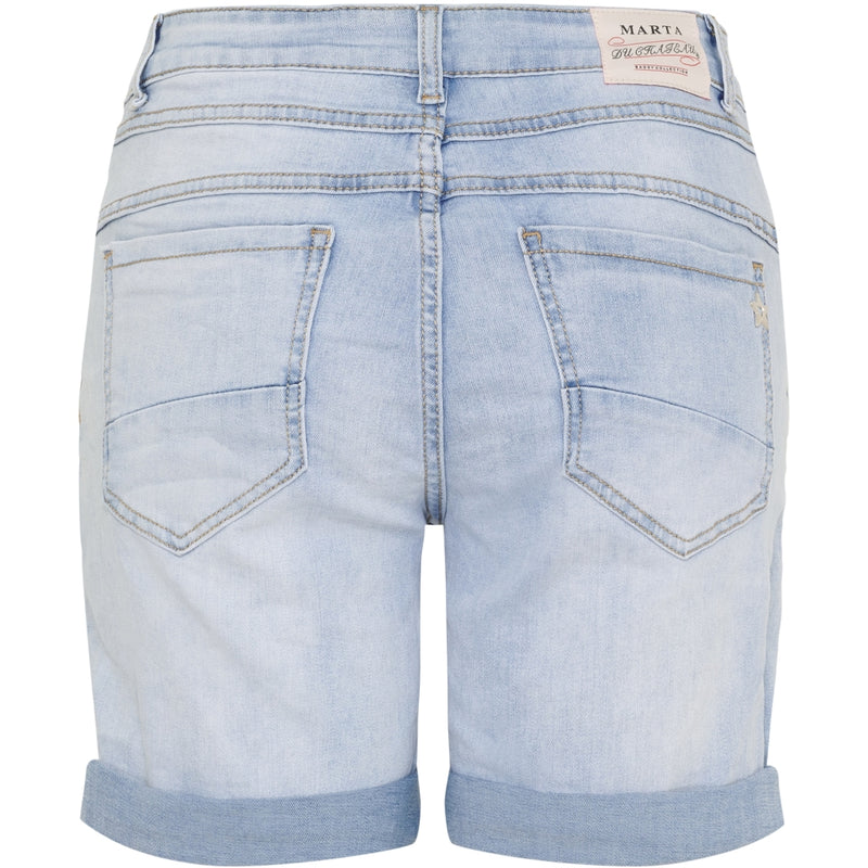 MARTA DU CHATEAU Marta du Chateau dame shorts MdcKaia MDC207-26106 Shorts Denim