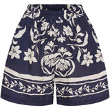 MARTA DU CHATEAU Marta du Chateau dame shorts MdcSiena 256197 Shorts Bianco/BlueGN4133
