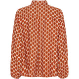 MARTA DU CHATEAU Marta du Chateau dame skjorte MdcAntares 7706 Shirt Coccio2158tpl