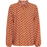 MARTA DU CHATEAU Marta du Chateau dame skjorte MdcAntares 7706 Shirt Coccio2158tpl