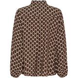 MARTA DU CHATEAU Marta du Chateau dame skjorte MdcAntares 7706 Shirt Marrone2158tpl