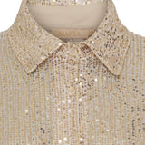 MARTA DU CHATEAU Marta du Chateau dame skjorte MdcBertille 6624 Shirt Champagne