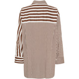 MARTA DU CHATEAU Marta du Chateau dame skjorte MdcBirch 258998 Shirt Moro Stripe